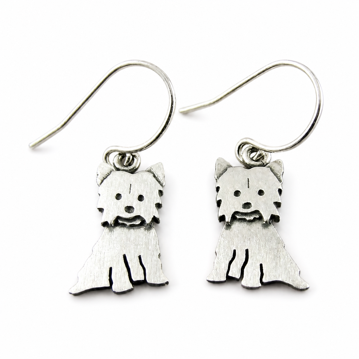 Tiny Yorkshire Terrier Earrings