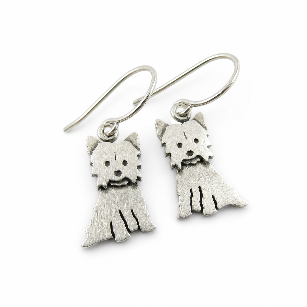 Tiny Yorkshire Terrier Earrings
