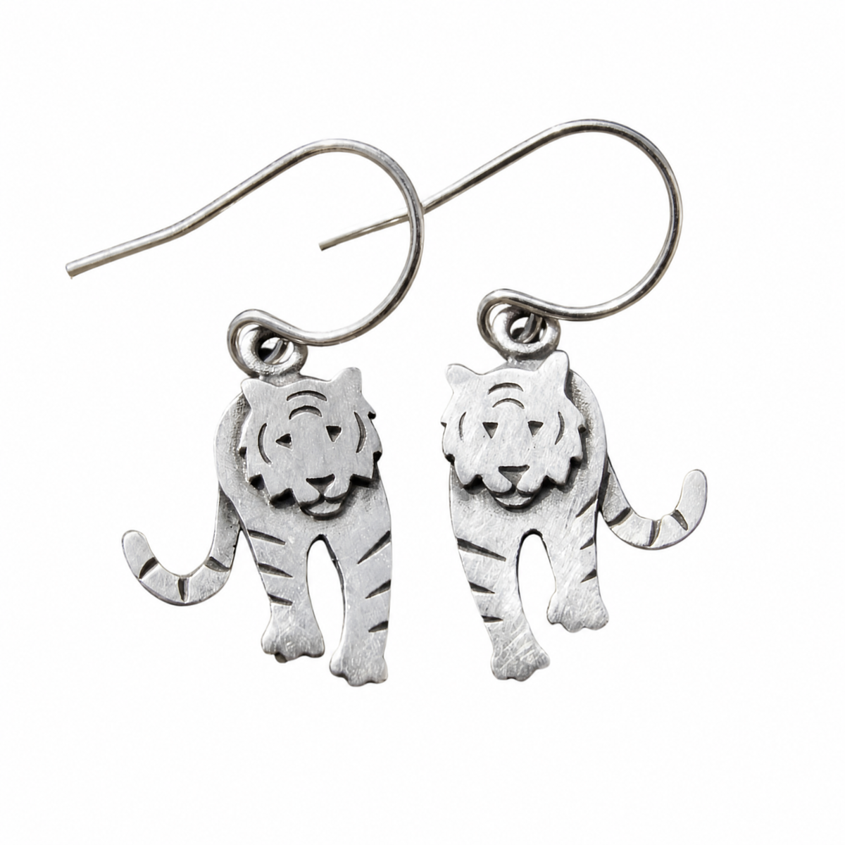 Vintage Tiger Earrings