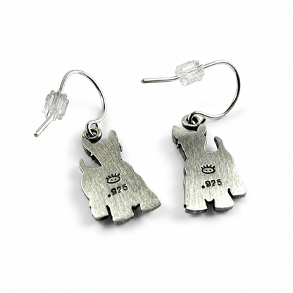 Vintage Scottish Terrier Earrings