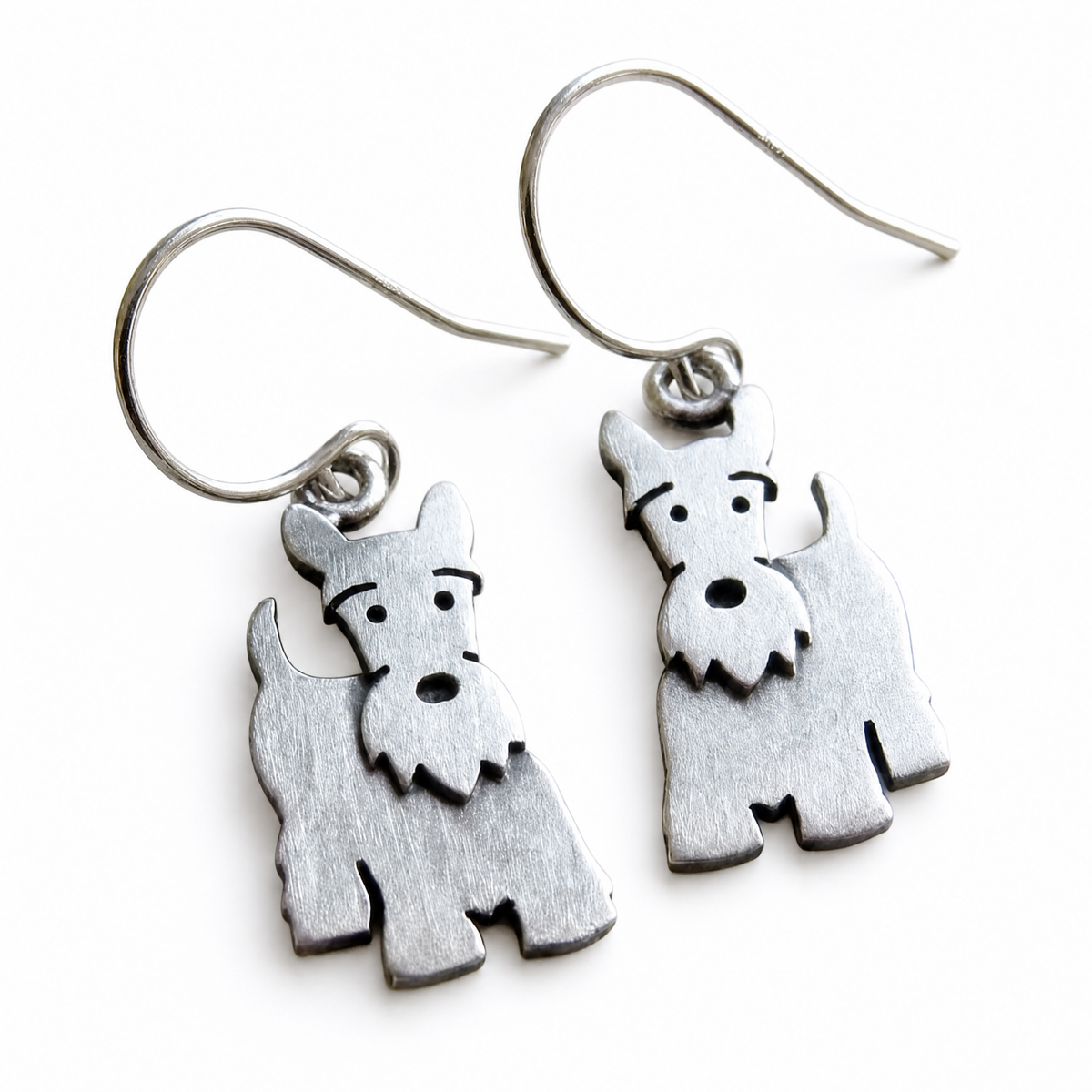 Vintage Scottish Terrier Earrings