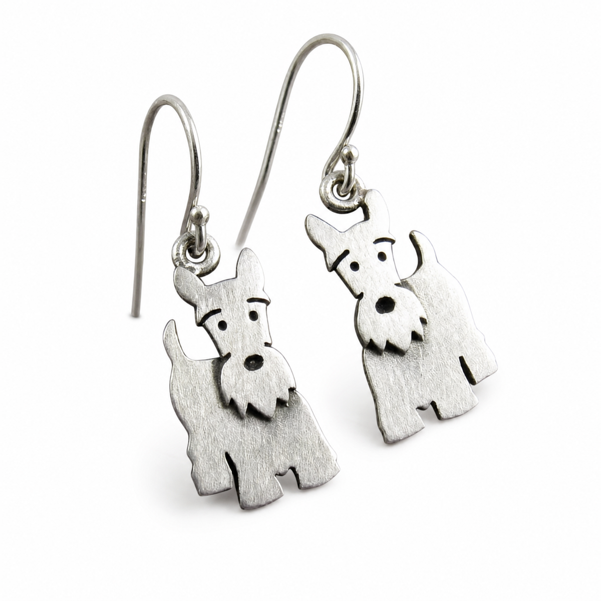 Vintage Scottish Terrier Earrings