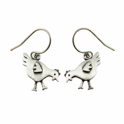 Vintage Chicken Earrings