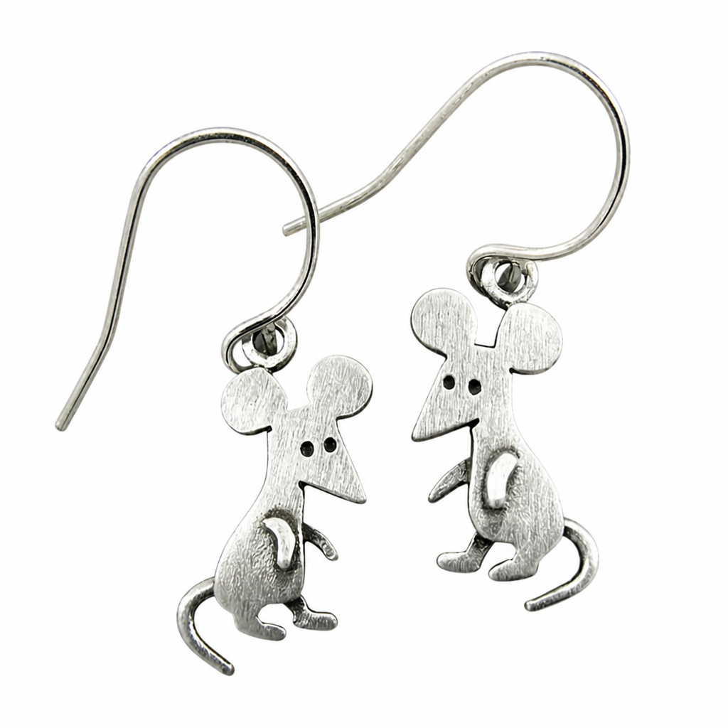 Vintage  Mouse Earrings