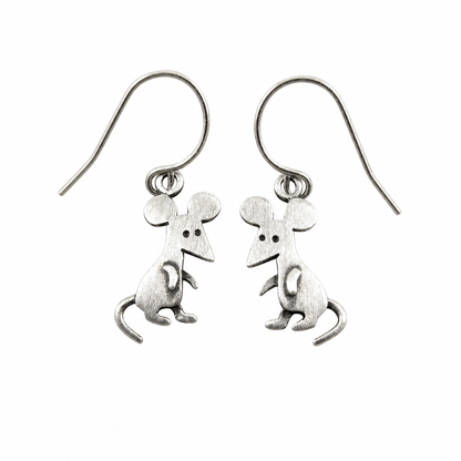 Vintage  Mouse Earrings