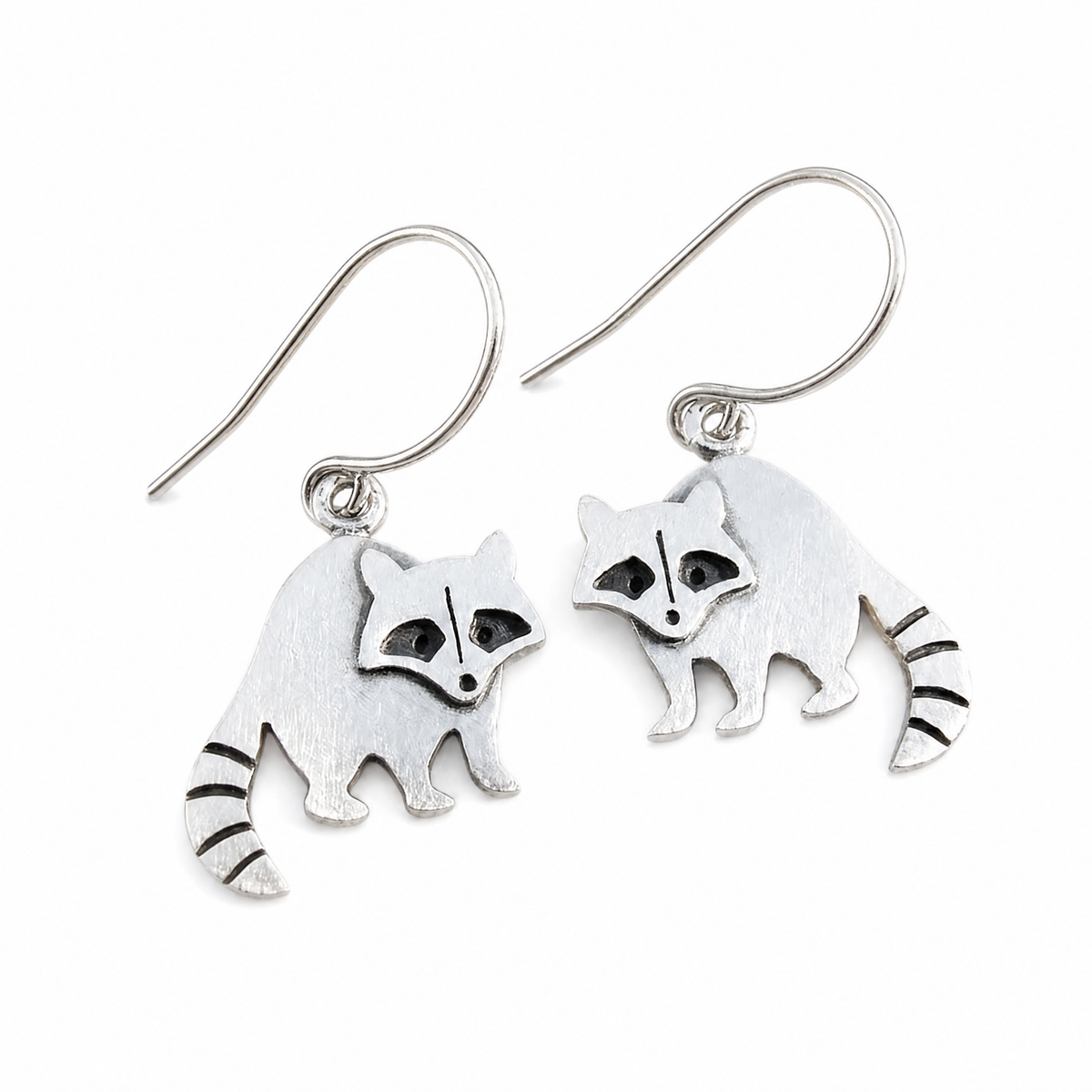 Vintage Raccoon Earrings