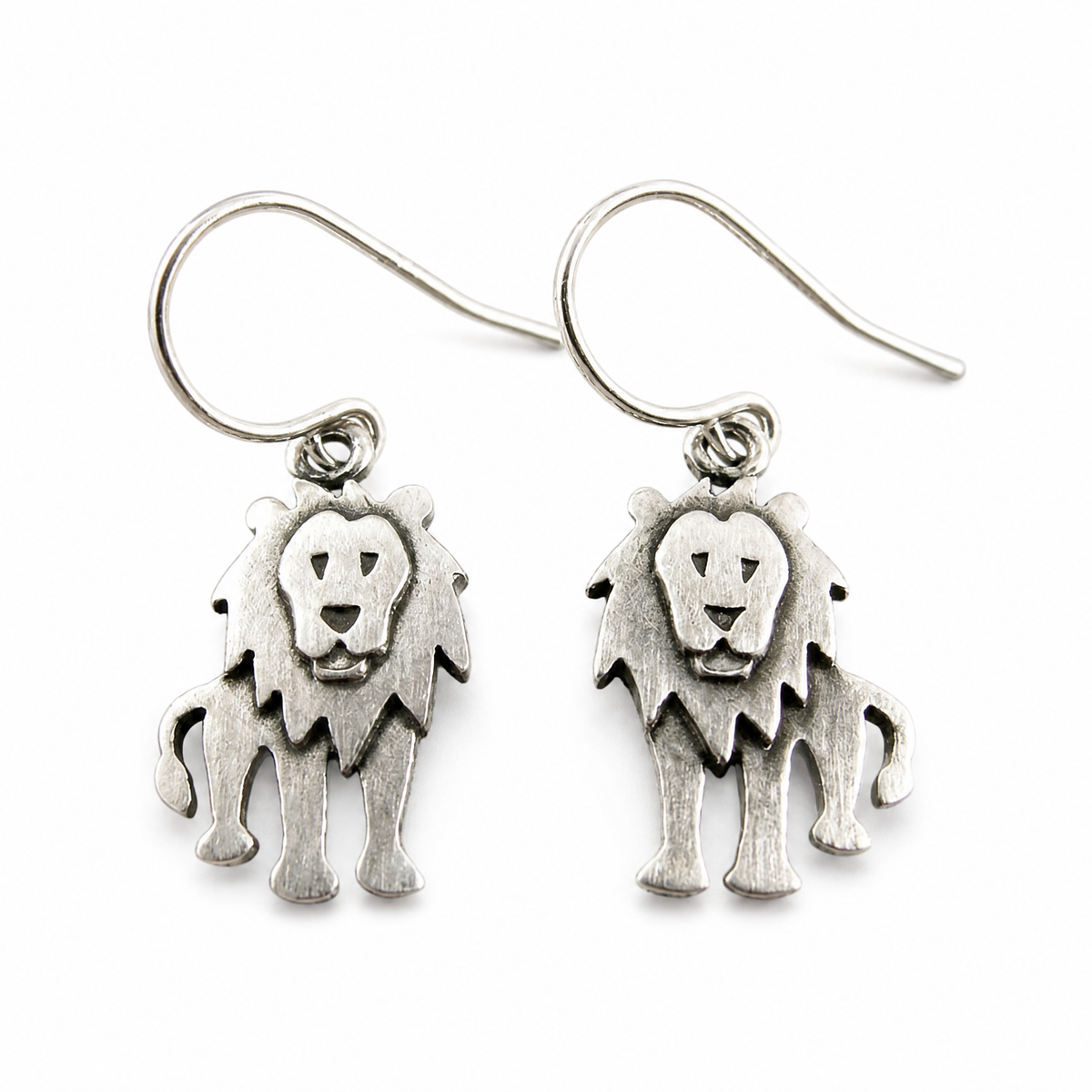 Vintage Lion Earrings