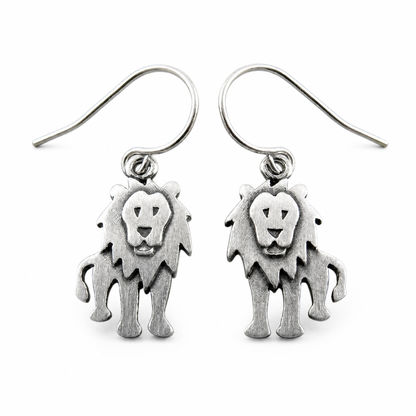 Vintage Lion Earrings