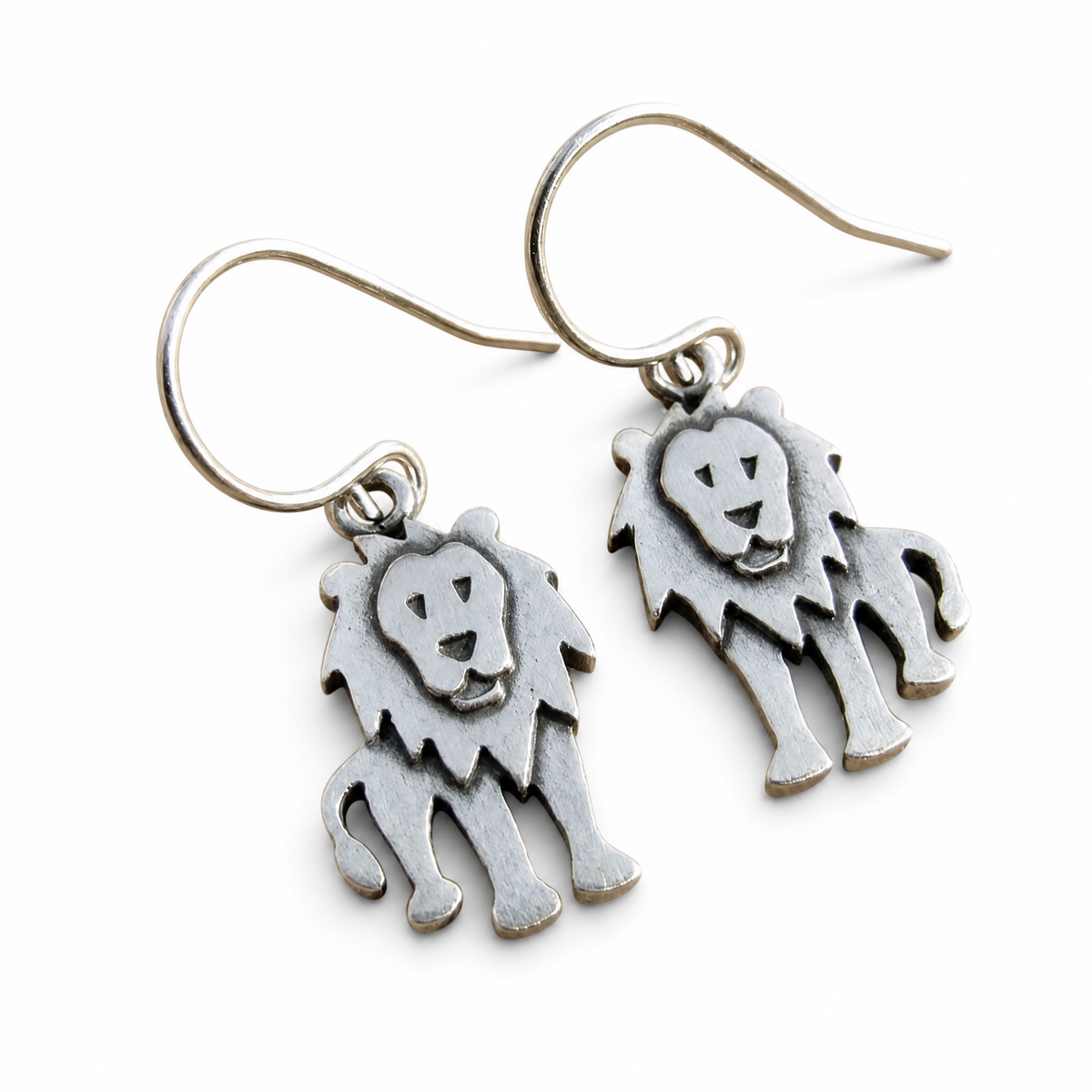 Vintage Lion Earrings
