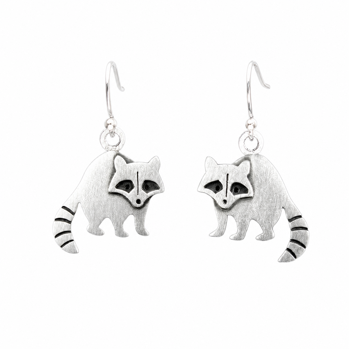 Vintage Raccoon Earrings