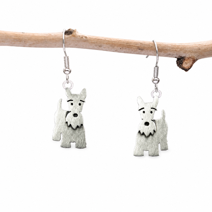 Vintage Scottish Terrier Earrings