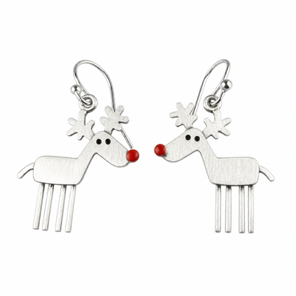 Vintage Rudolph Earrings