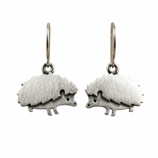 Vintage Hedgehog Earrings