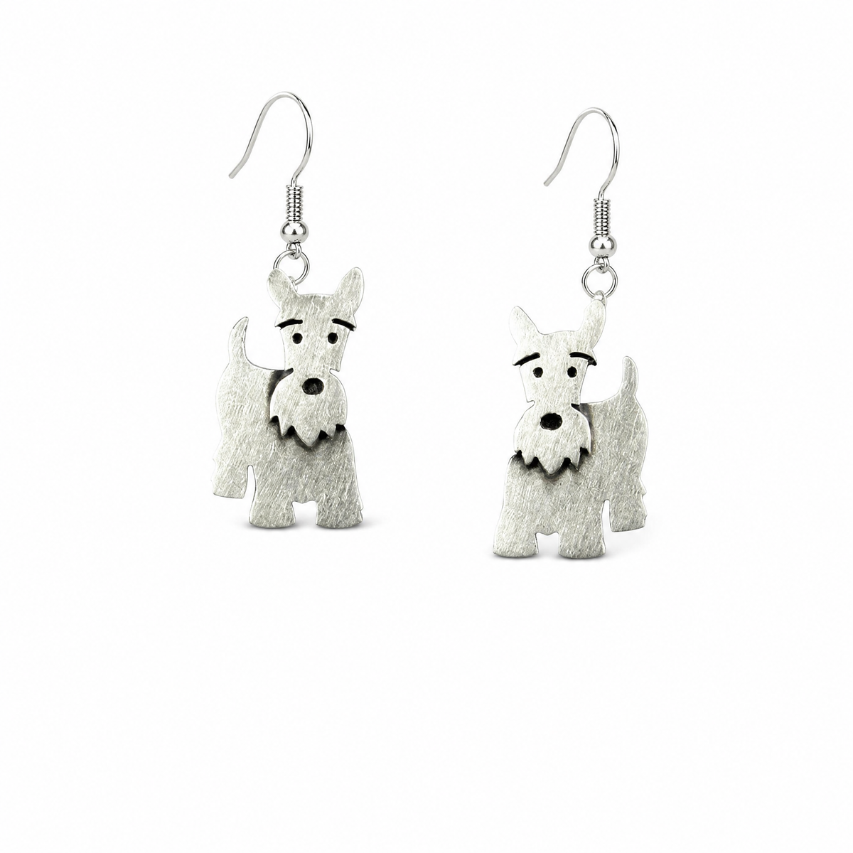 Vintage Scottish Terrier Earrings