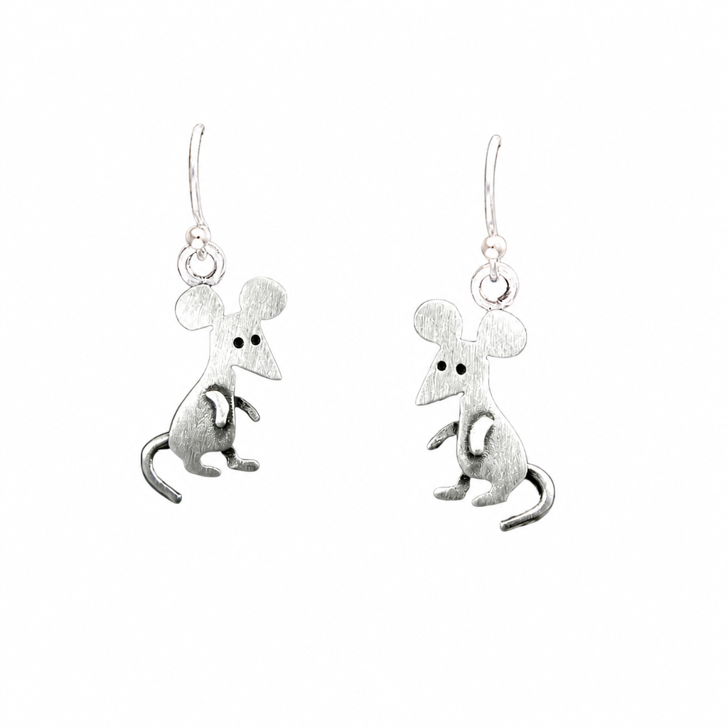 Vintage  Mouse Earrings