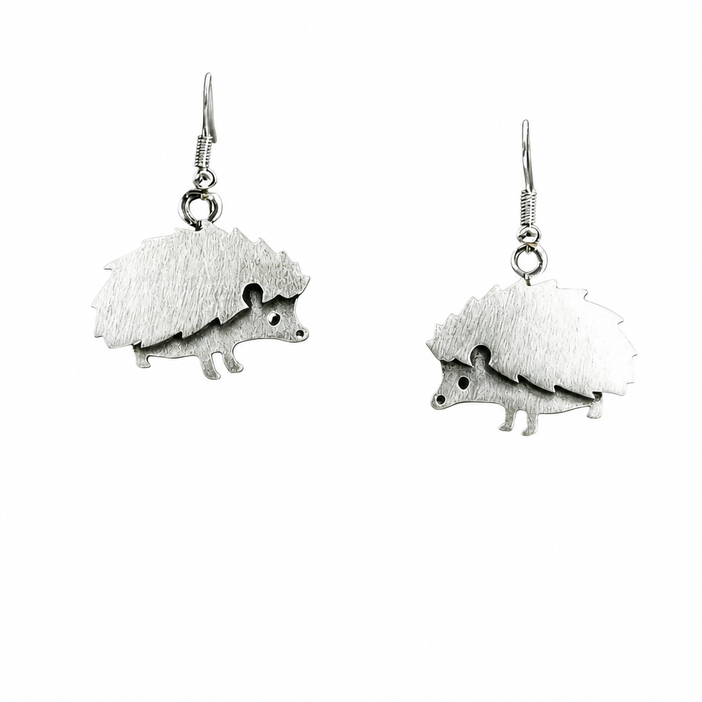 Vintage Hedgehog Earrings