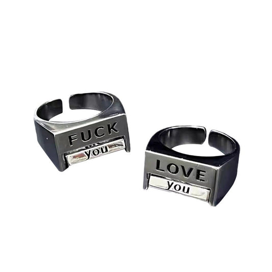 LOVE, FUCK, Spin Mood Rings